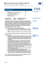 Merkblatt FOS